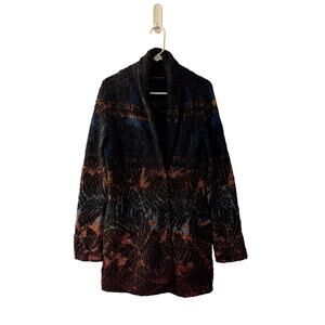 Peruvian Connection Alpaca Cardigan Women’s Sweater Button Long Size Small